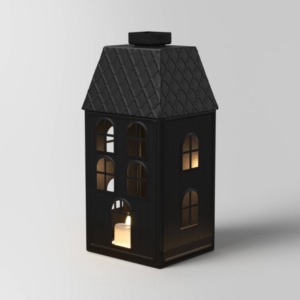 TARGET WONDERSHOP LIT METAL TOWNHOUSE HOUSE 1CT
